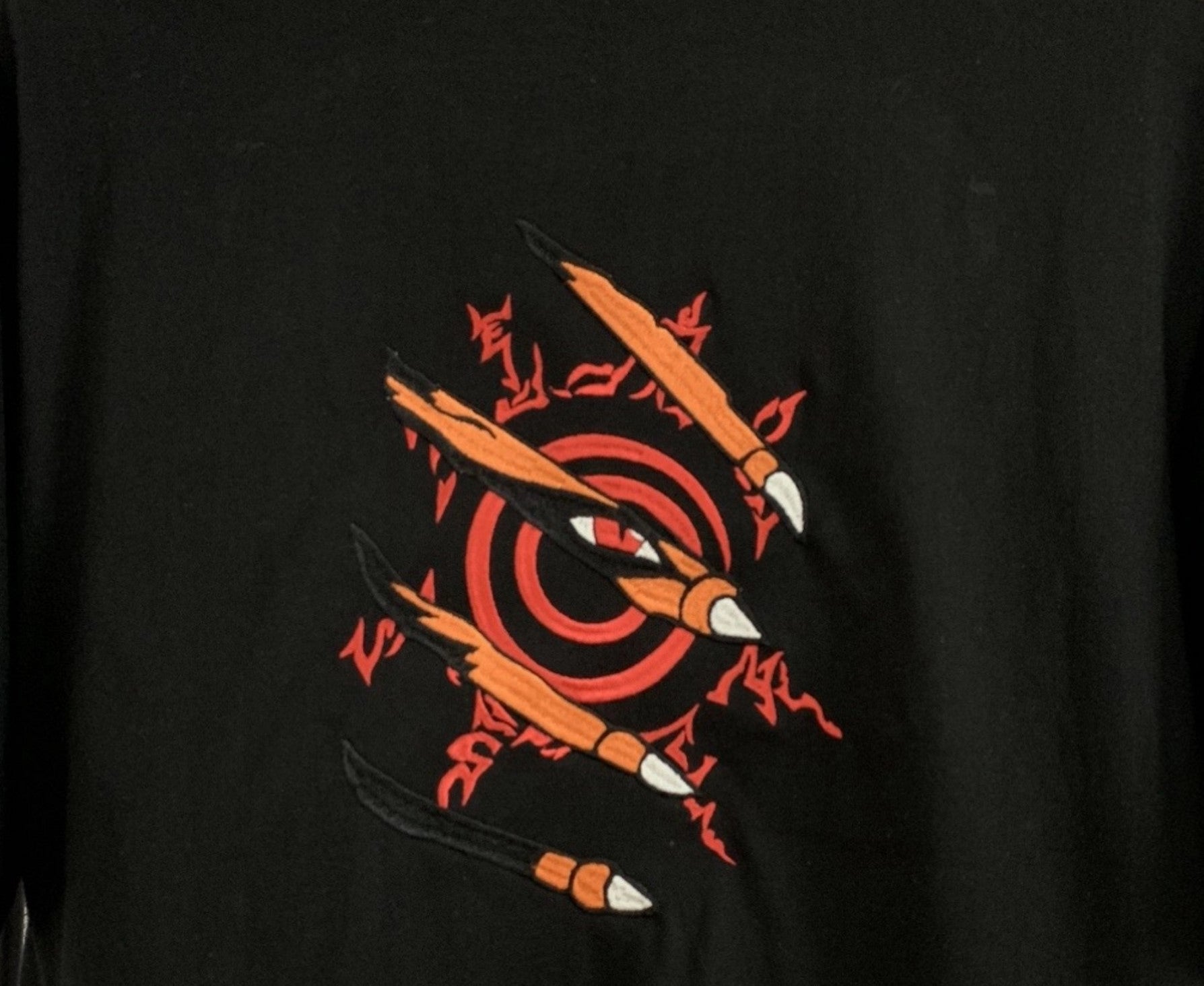 NARUTO SEAL CLAW Embroidered Hoodie