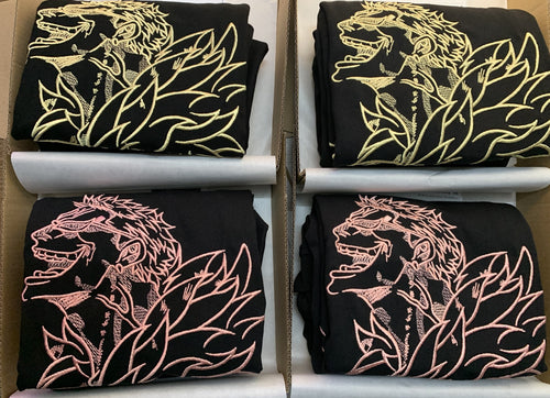 Donquixote Doflamingo One Piece Embroidered T-shirt