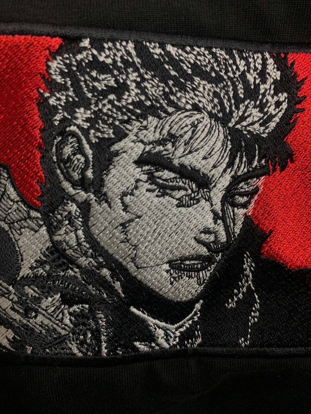 Guts Berserk Embroidered Patches Iron-On / IRON-ON OR SEW – High-Quality Anime Patch for Fans