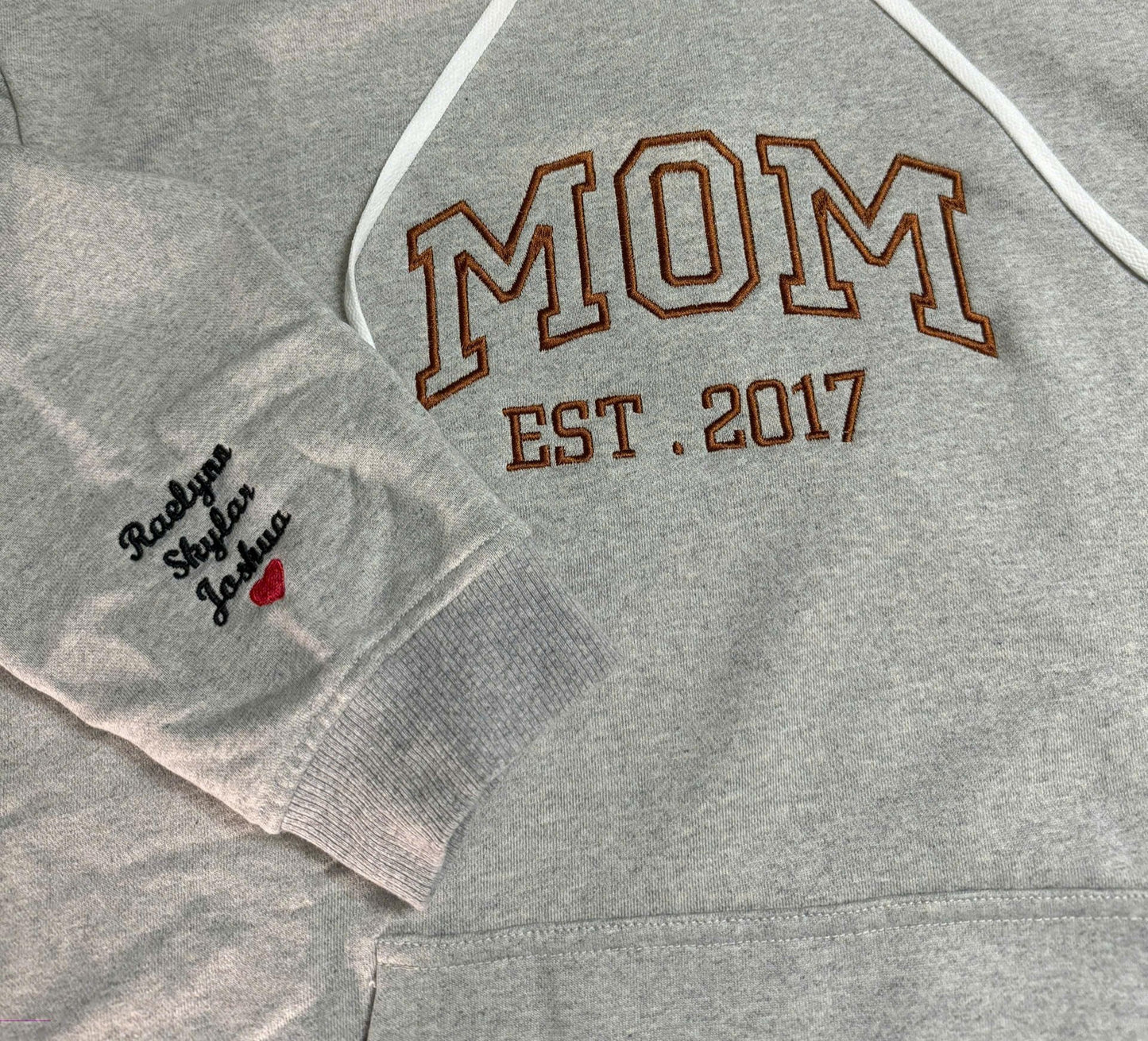 Custom MOM Sweatshirt With Date