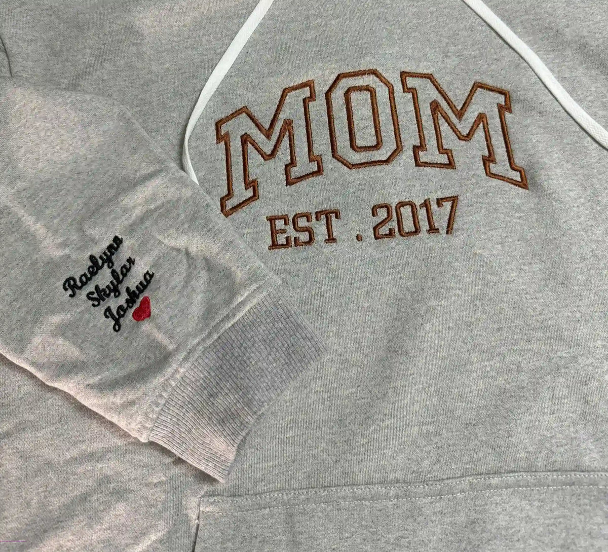 Custom Dad Sweatshirt with Date Embroidered Crewneck, photo 5